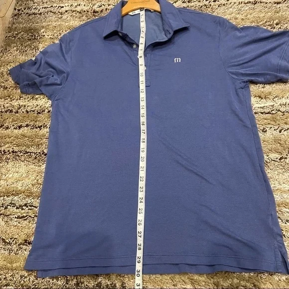 Travis Matthew Polo Golf Short Sleeve Shirt Large - Picture 8 of 8